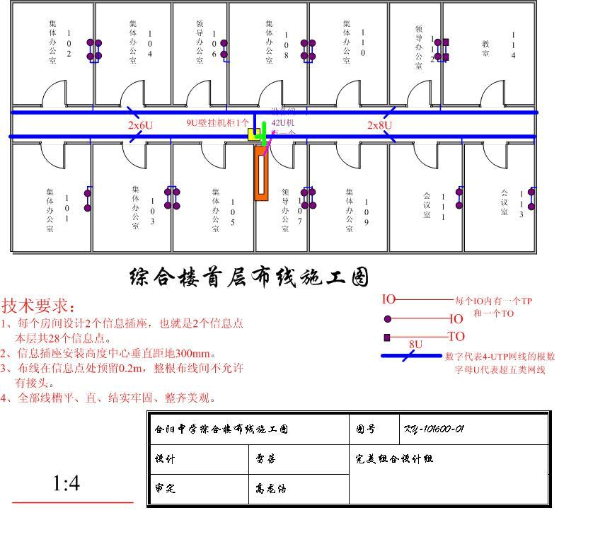 网络综合布线工程施工设计与实施指南